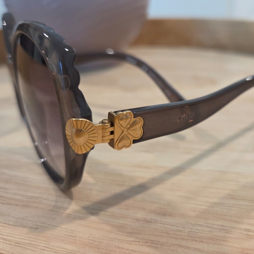 Chloé Gray Vera Sunglasses - Picture 4 of 9
